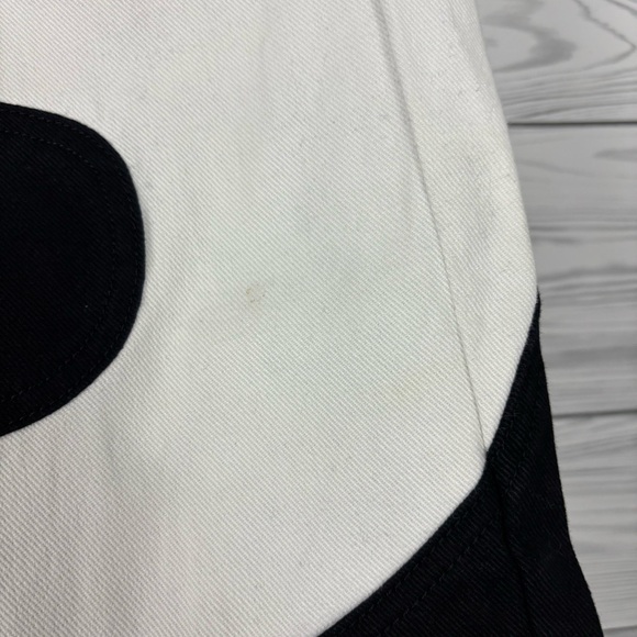 House of Sunny Across The Universe Patchwork Jessie Jeans Black/White Size 4 - Picture 6 of 11